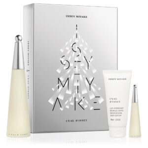 Coffret Issey Miyake1992-L'Eau d'Issey-Eau de Toilette-100ml+Lait Hydratant50ml+Miniature10ml