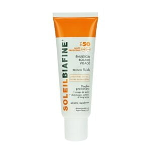 SoleilBiafine-SPF50-Emulsion Solaire Visage-50ml