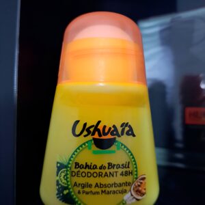 Déodorant-Ushuaia-Bahia do Brasil-Argile Absorbante & Parfum Maracuja-Efficacité 48h-50ML
