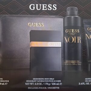 Coffret Guess-Guess Seductive-Noir-Homme(04 Piéces)
