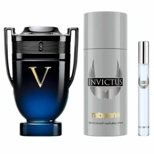 Coffret Rabanne-Invictus Victory Elixir-Parfum Intense-100ml(03 Pièces)