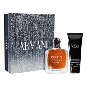Coffret Emporio Armani-Eau De Parfum-Stronger With You Intensely-100ml+Gel douche 75ml
