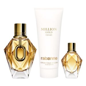 Coffret Rabanne-Million Gold For Her-Eau de Parfum-90ml