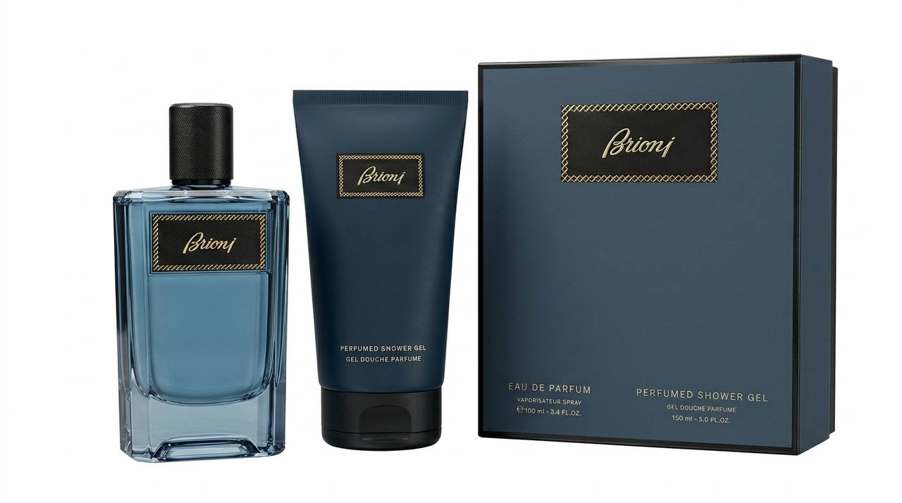 Coffret Brioni-Eau de Parfum-100ml + Gel Douche-150ml (2 Pièces)