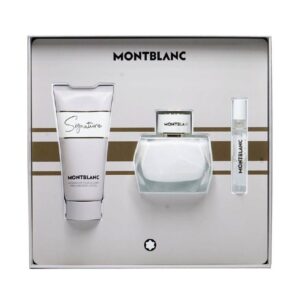 Coffret Montblanc-Signature-Eau de Parfum-90ml + Body lotion-100ml (3 Pièces)