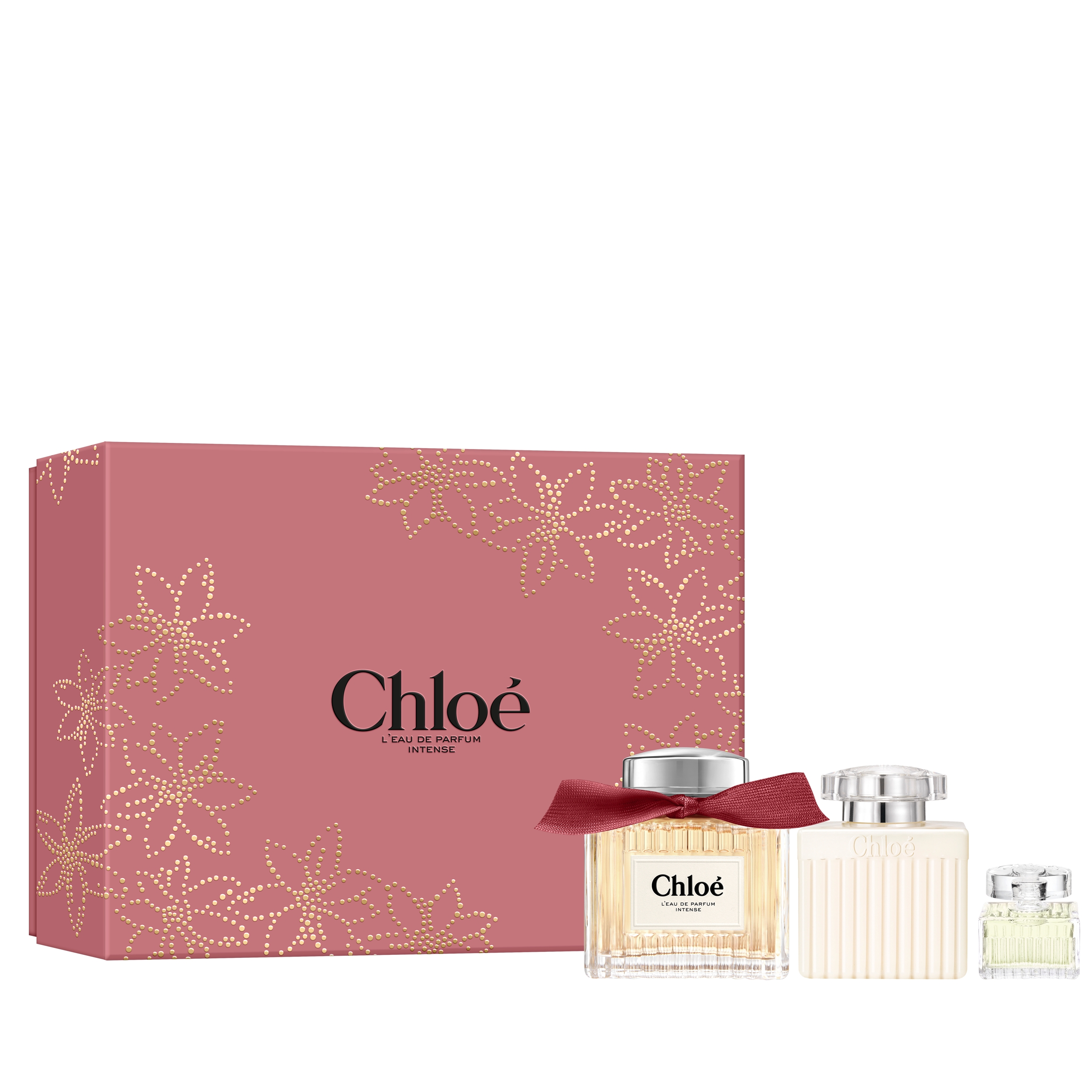 Coffret Chloe-Femme-L’Eau de Parfum Intense-(Parfum 100ml + Body Lotion 100ml + Mini Parfum 5ml)