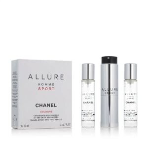 Coffret Chanel-Allure Homme Sport-Cologne-3*20ml (3 pièces)