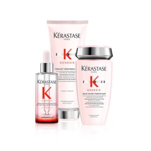 Coffret Kerastase-Genesis-Fondant Renforçateur-200ml + Bain Hydra-Fortifiant-250ml + Sérum Anti-Chute-90ml  (3 pièces)