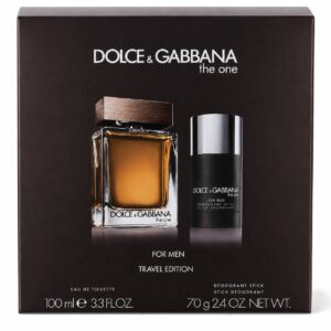 Coffret Dolce & Gabbana-The One Travel Edition-Eau de Toilette-100ml + Deodorant Stick-70g ( 2 pièces )