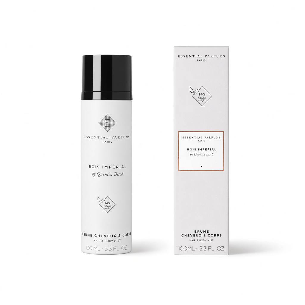 Essential Parfums-Bois Impérial-Brume Cheveux et Corps-100ml