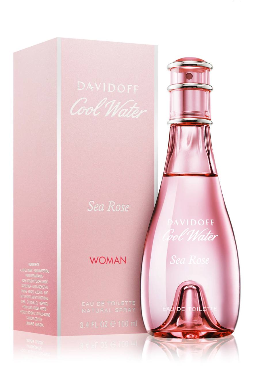 Davidoff-Cool Water Woman Sea Rose-Eau de Toilette-100ml