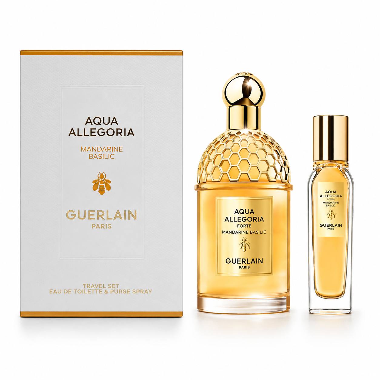 Coffret Guerlain-Aqua Allegoria Mandarine Basilic-Eau de parfum-125ml+15ml (2 pièces)
