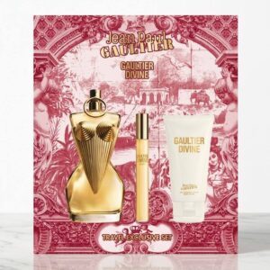 Coffret Jean Paul Gaultier-Gaultier Devine-Eau de Parfum-100ml+10ml + Body Lotion-75ml (3 pièces)