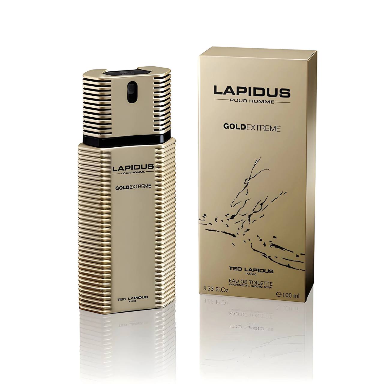 Ted Lapidus-Lapidus pour Homme Gold Extreme-Eau de Toilette-100ml
