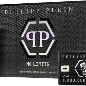 Coffret Philipp Plein-No Limit$-Eau de Parfum-90ml + Gel Douche-150ml (2 Pièces)