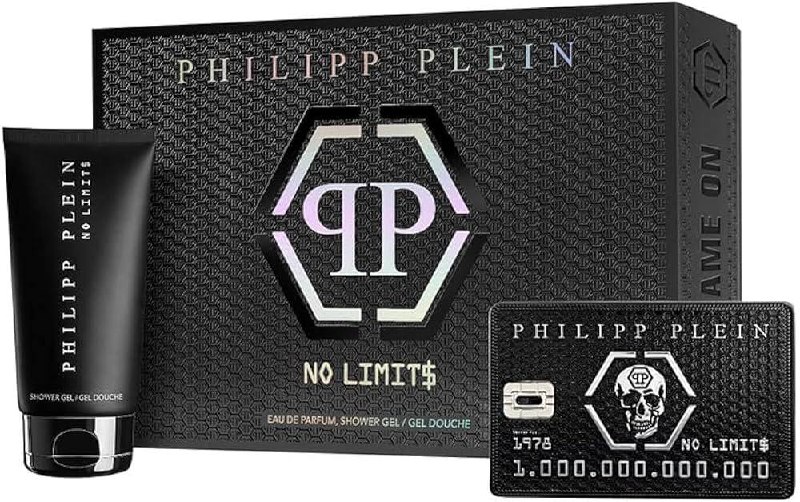 Coffret Philipp Plein-No Limit$-Eau de Parfum-90ml + Gel Douche-150ml (2 Pièces)