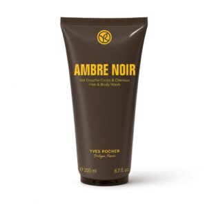 Yves Rocher-Ambre Noir-Gel Douche Corps et Cheveux-200ml