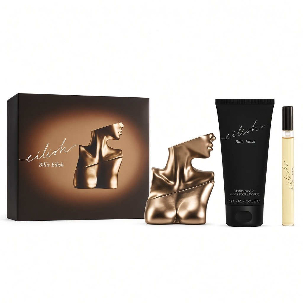 Coffret Billie Eilish-Eilish-Eau de Parfum-100ml+10ml+Body Lotion-150ml (3 Vintage)