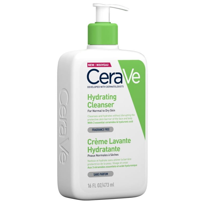 CeraVe-Crème Lavante Hydratante-473ml