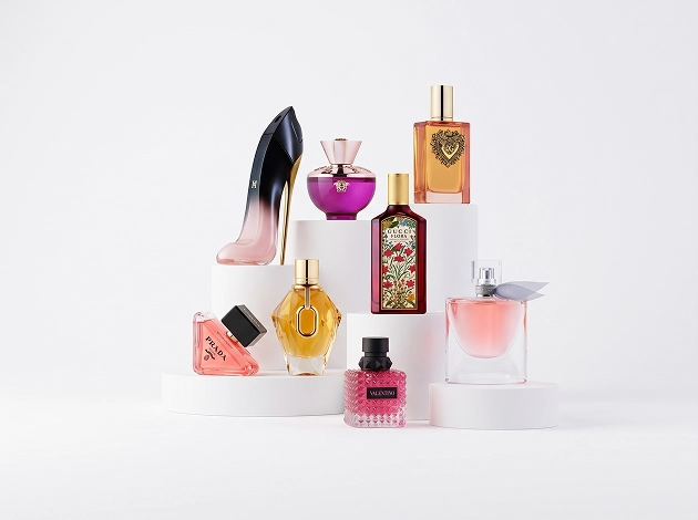 UNE LARGE GAMME DE PARFUM
