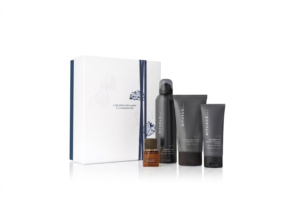 Coffret Rituals-Mousse de Douche-200ml + Eau de Parfum-15ml-(04 pièces)