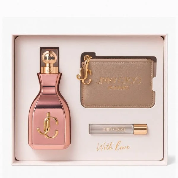 Coffret Jimmy Choo 2025-I Want Choo-With Love-Eau de Parfum-100ml (03 Pieces)