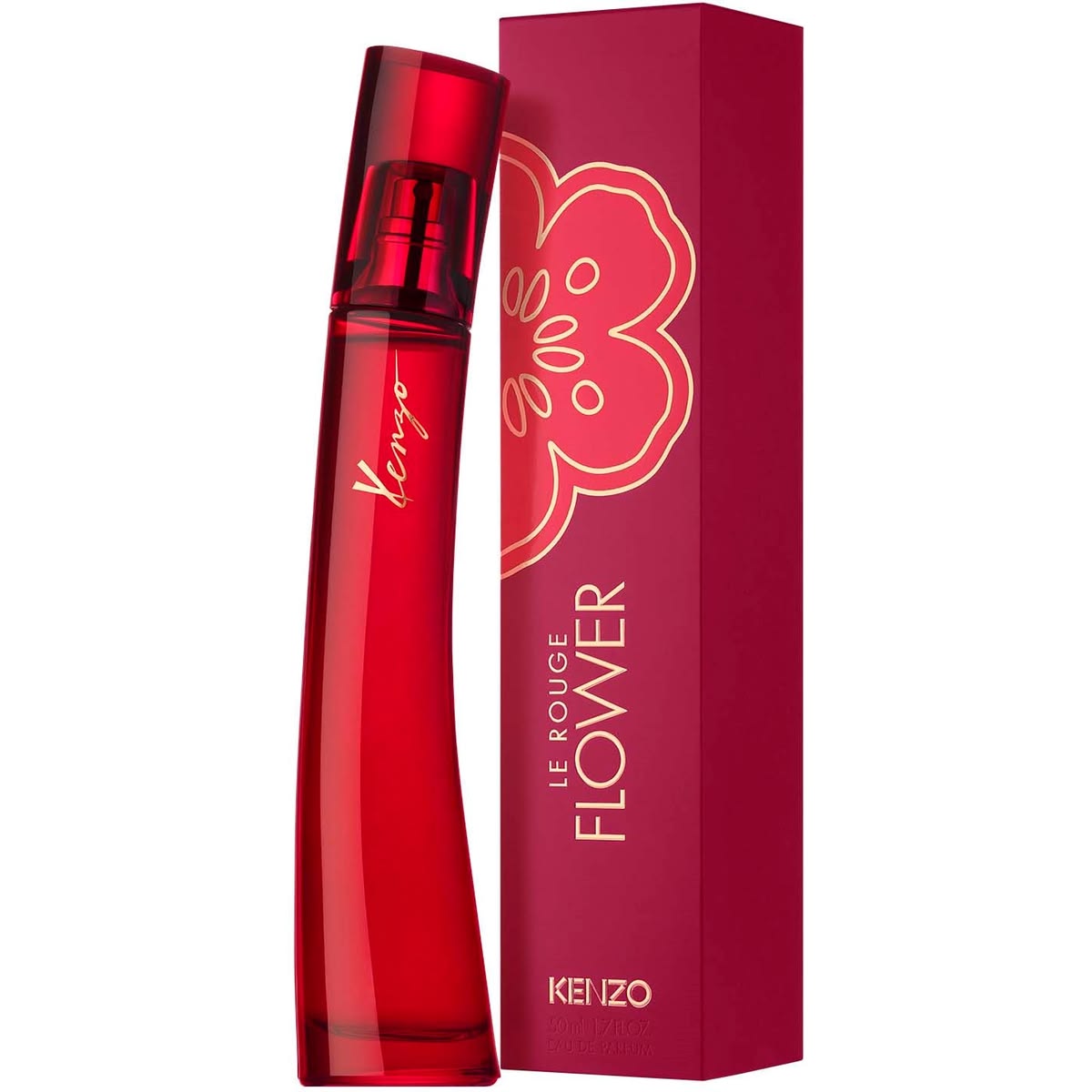 Kenzo 2025-Le Rouge Flower by Kenzo-Eau de Parfum-50ml
